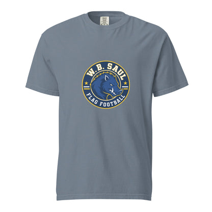 Signature | Comfort Colors T-Shirt | W.B.Saul Razorbacks | Badge Logo