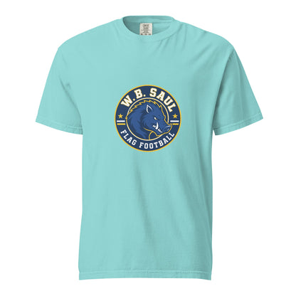 Signature | Comfort Colors T-Shirt | W.B.Saul Razorbacks | Badge Logo