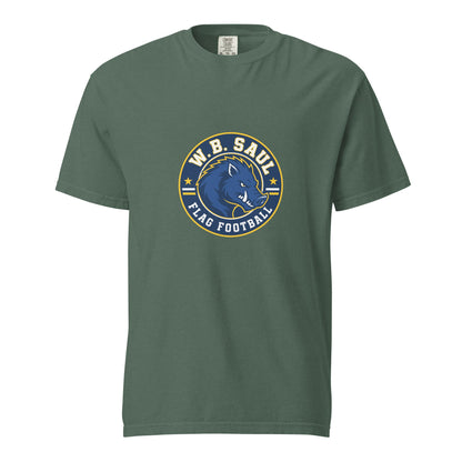 Signature | Comfort Colors T-Shirt | W.B.Saul Razorbacks | Badge Logo