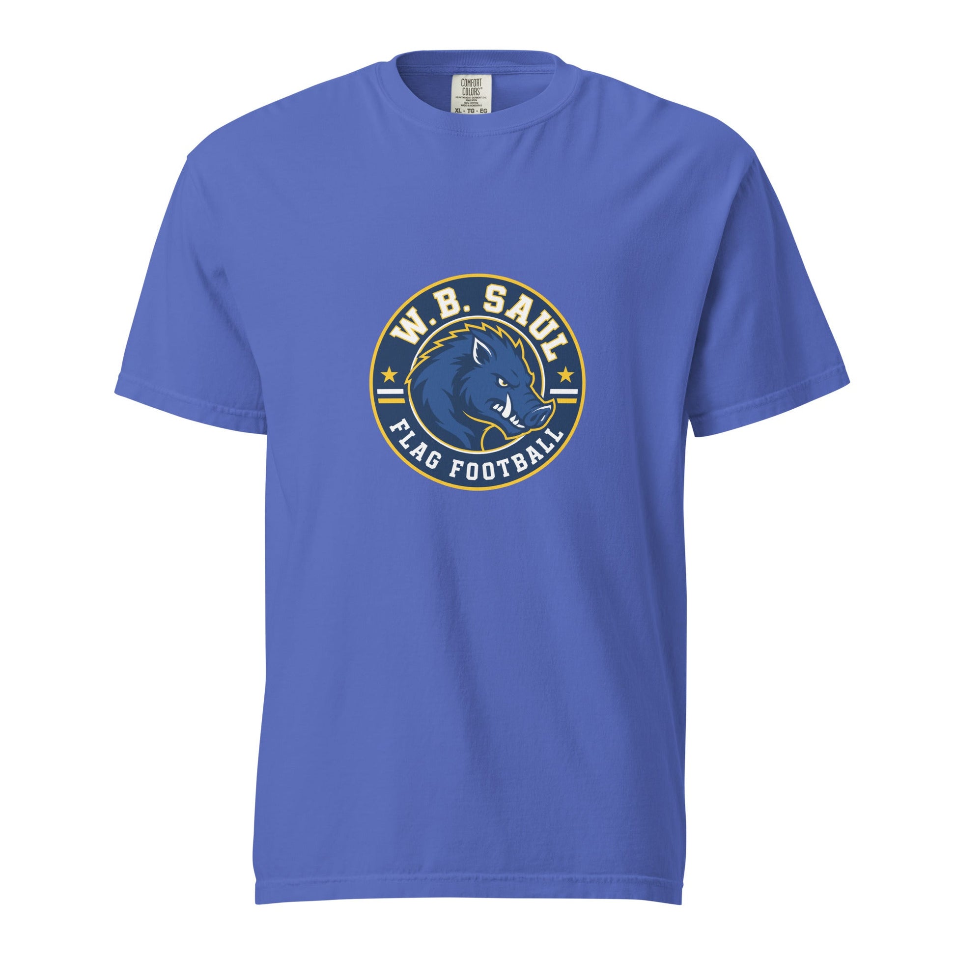 Signature | Comfort Colors T-Shirt | W.B.Saul Razorbacks | Badge Logo