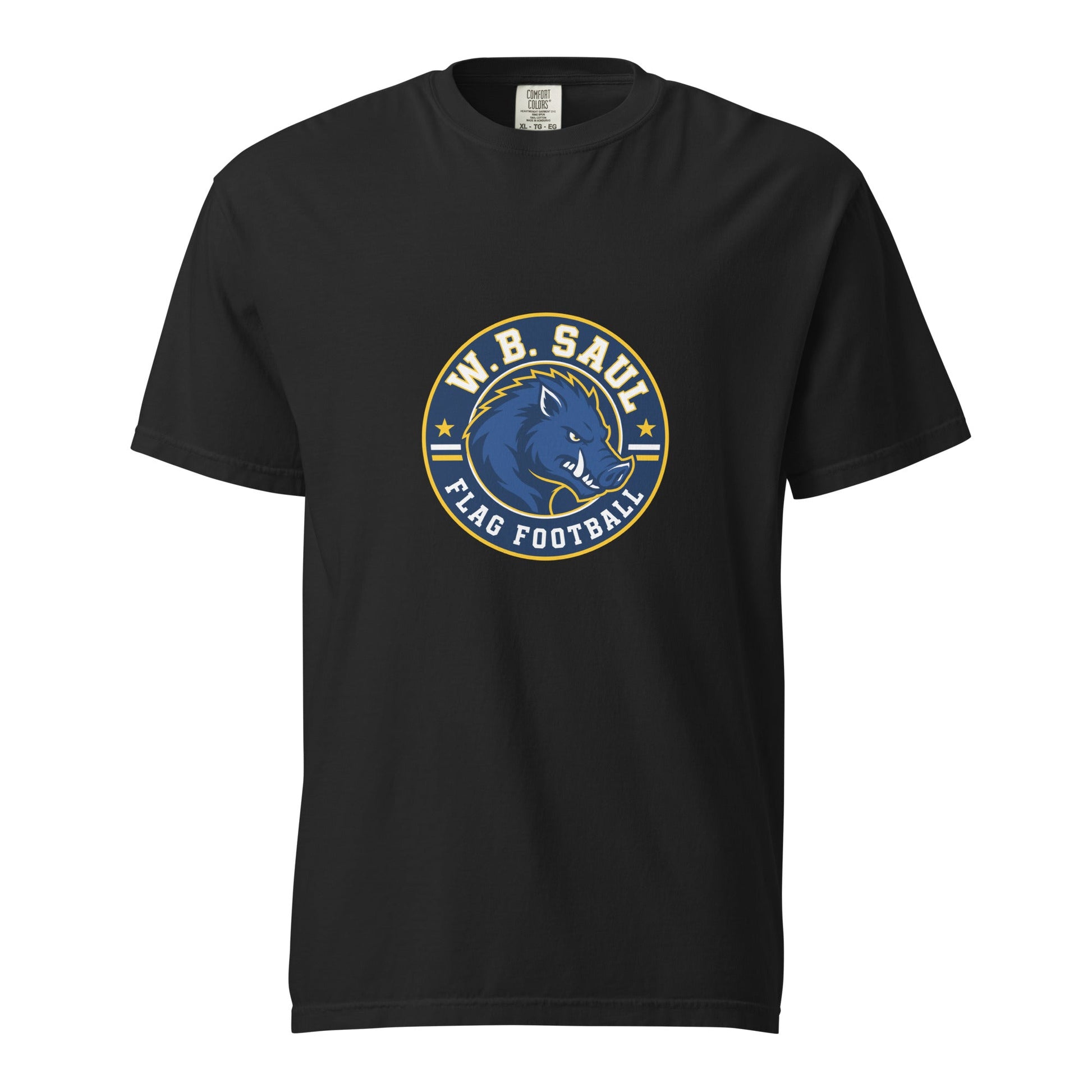 Signature | Comfort Colors T-Shirt | W.B.Saul Razorbacks | Badge Logo