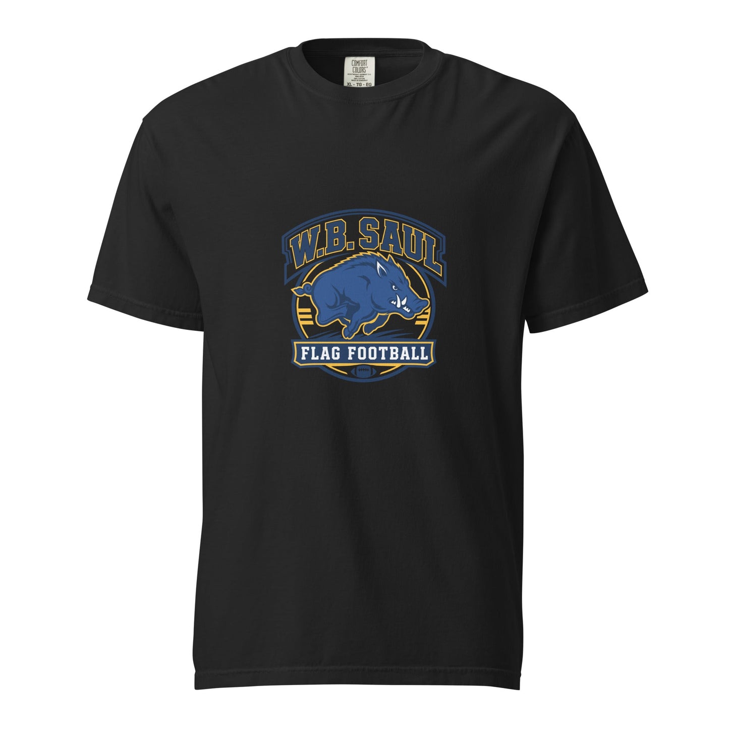 Signature | Comfort Colors T-Shirt | W.B.Saul Razorbacks | Emblem Logo