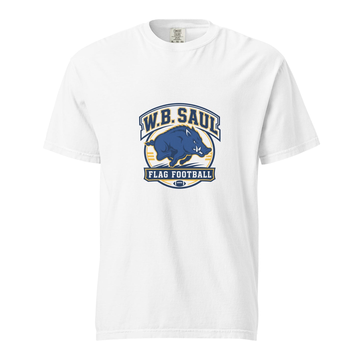 Signature | Comfort Colors T-Shirt | W.B.Saul Razorbacks | Emblem Logo
