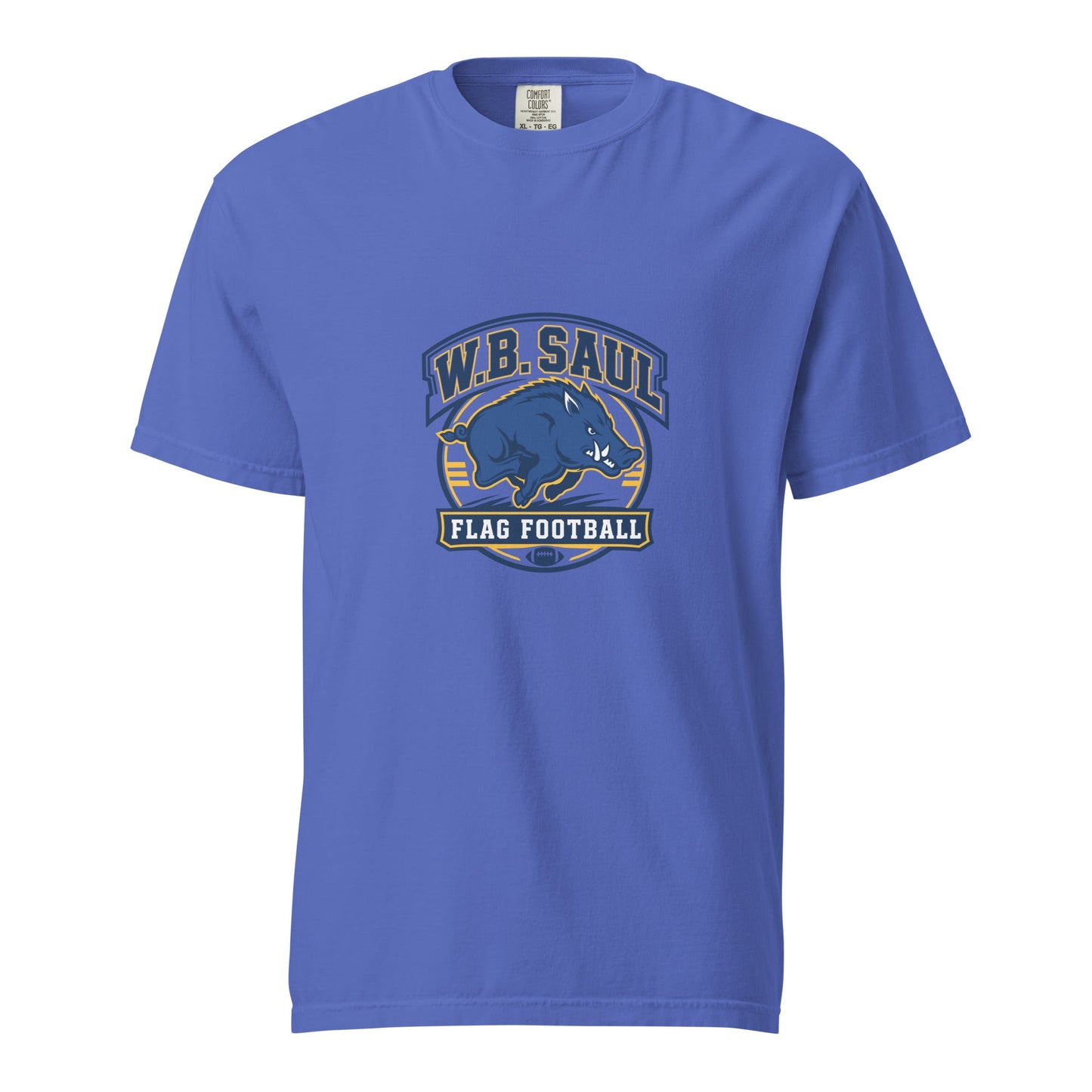 Signature | Comfort Colors T-Shirt | W.B.Saul Razorbacks | Emblem Logo