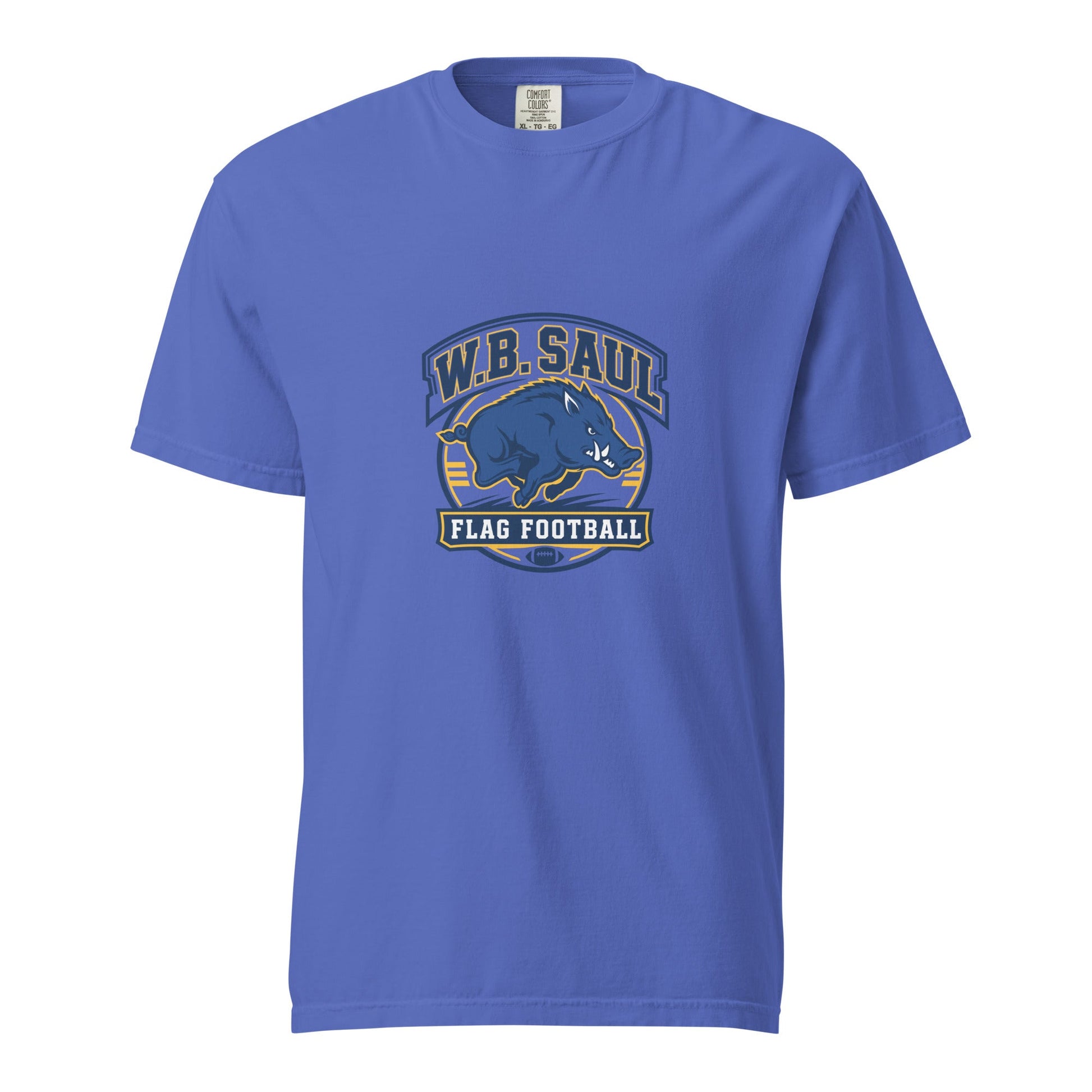 Signature | Comfort Colors T-Shirt | W.B.Saul Razorbacks | Emblem Logo