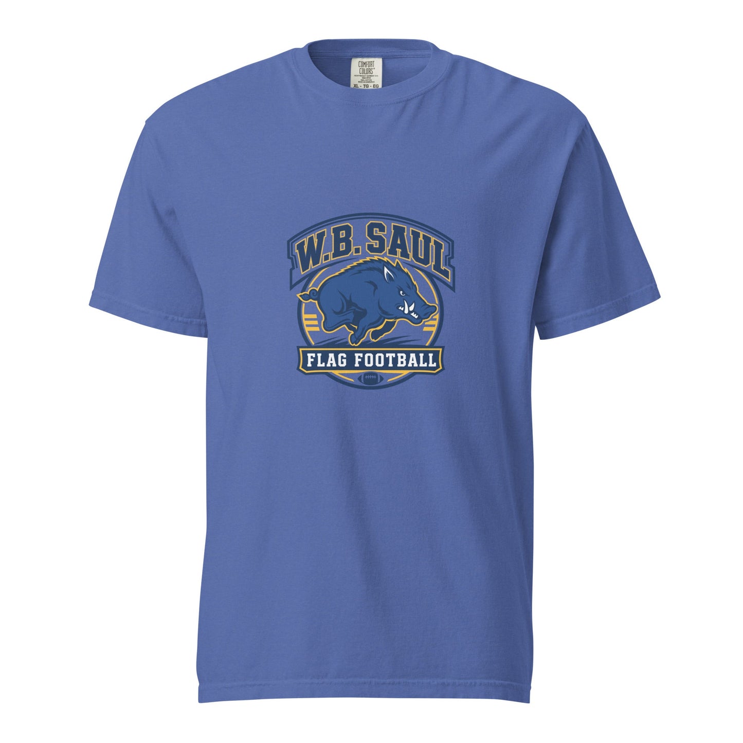 Signature | Comfort Colors T-Shirt | W.B.Saul Razorbacks | Emblem Logo