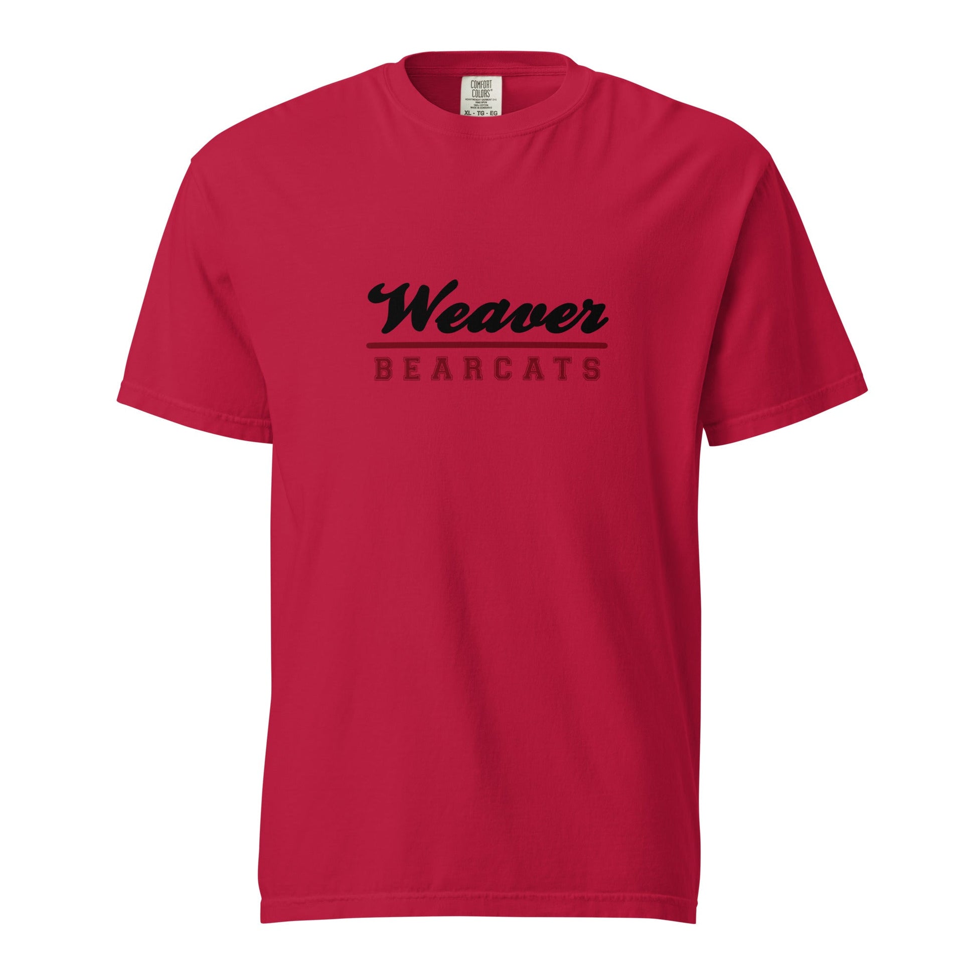 Signature | Comfort Colors T-Shirt | Weaver High School | Athletic Crest Logo