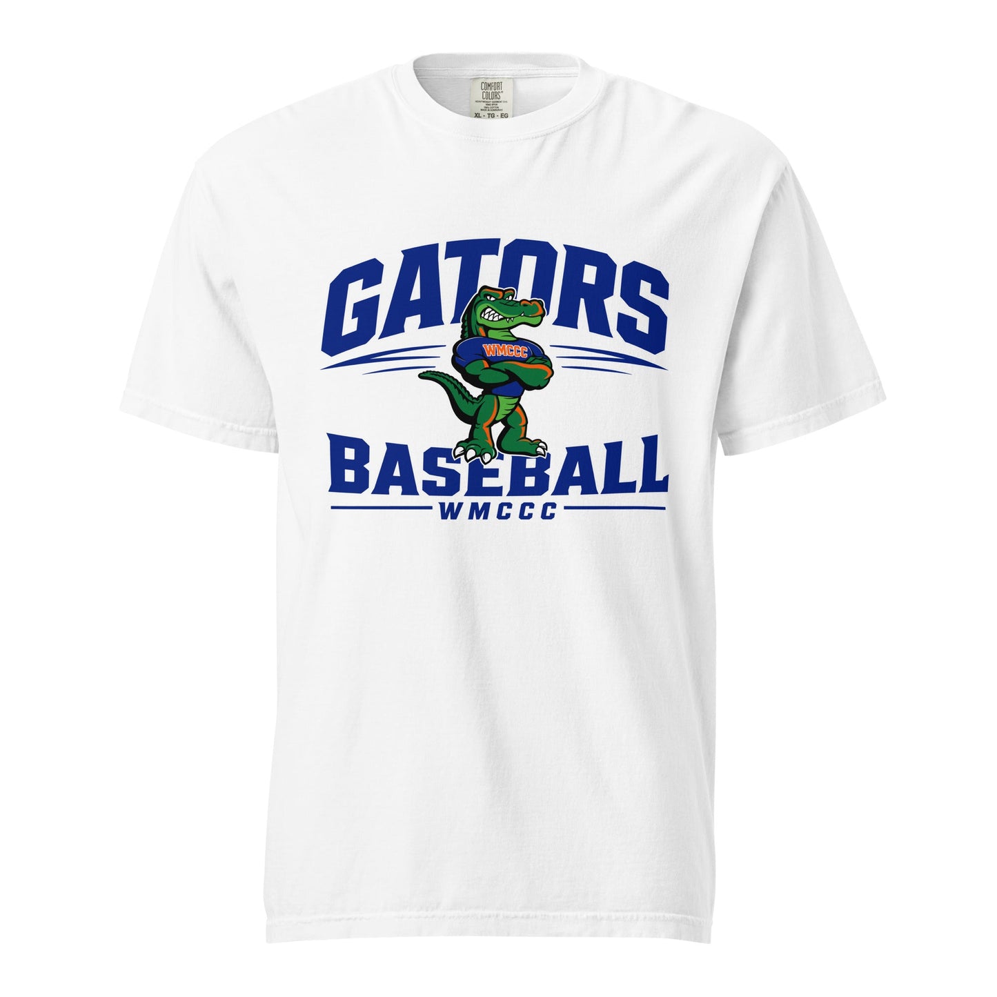 Signature | Comfort Colors T-Shirt | West Memphis Community Christian College Gators | Emblem Logo