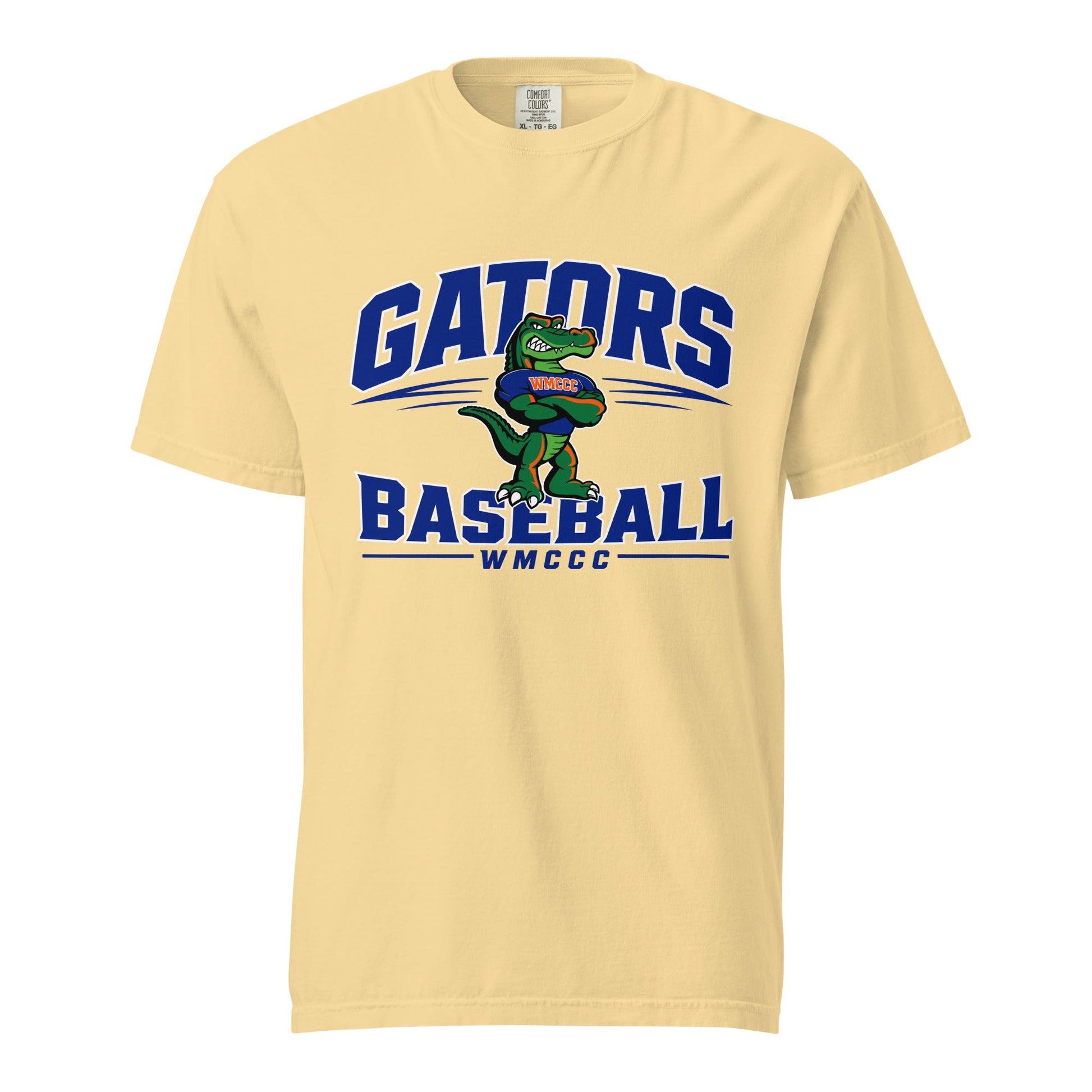 Signature | Comfort Colors T-Shirt | West Memphis Community Christian College Gators | Emblem Logo