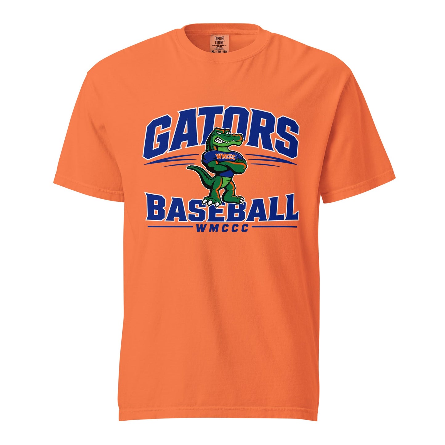 Signature | Comfort Colors T-Shirt | West Memphis Community Christian College Gators | Emblem Logo