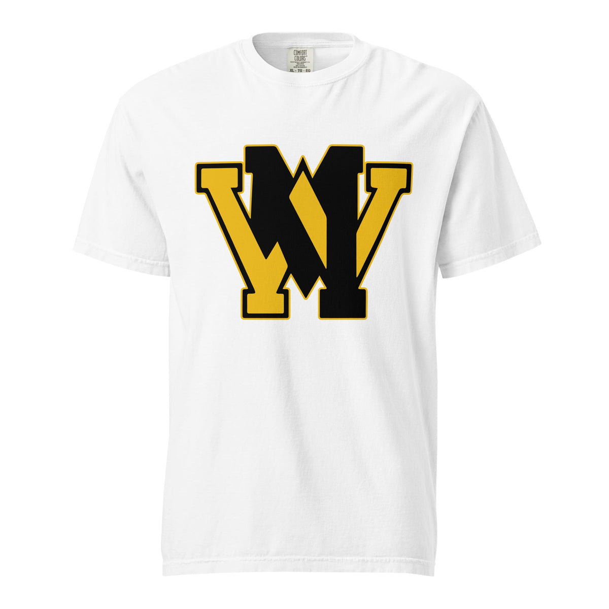 Signature | Comfort Colors T-Shirt | West Milford Indoor Track & Field Team | Emblem Logo