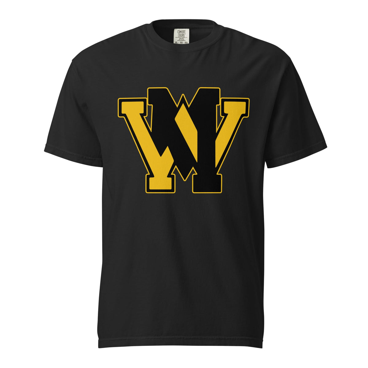 Signature | Comfort Colors T-Shirt | West Milford Indoor Track & Field Team | Emblem Logo