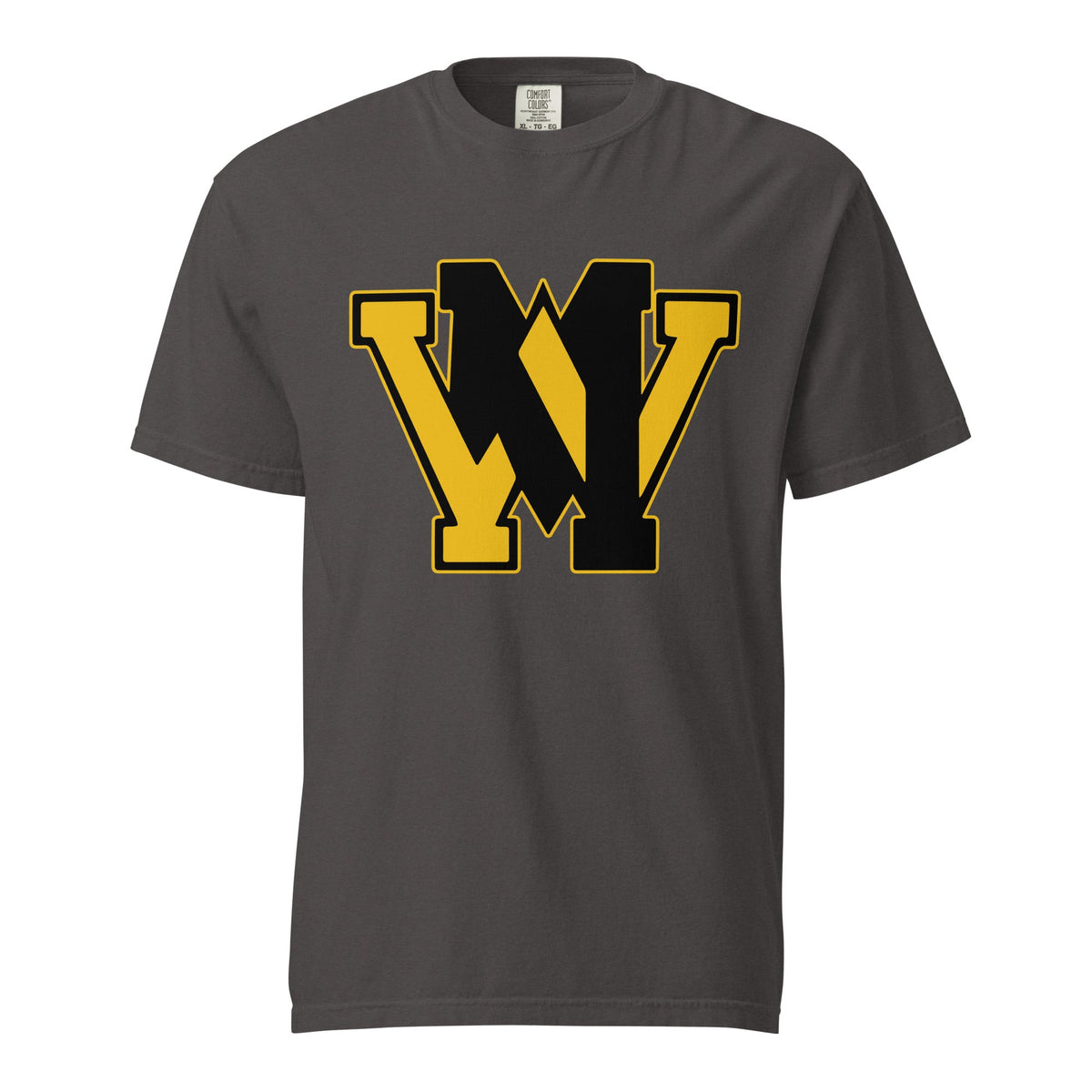 Signature | Comfort Colors T-Shirt | West Milford Indoor Track & Field Team | Emblem Logo