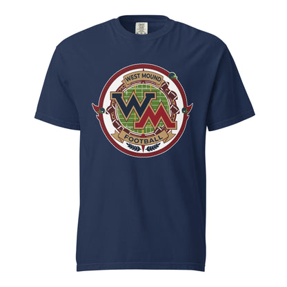 Signature | Comfort Colors T-Shirt | West Mound Stars | Badge Logo