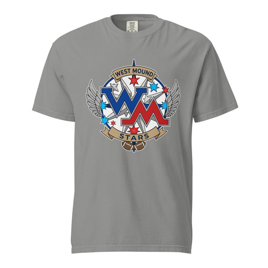 Signature | Comfort Colors T-Shirt | West Mound Stars | Emblem Logo