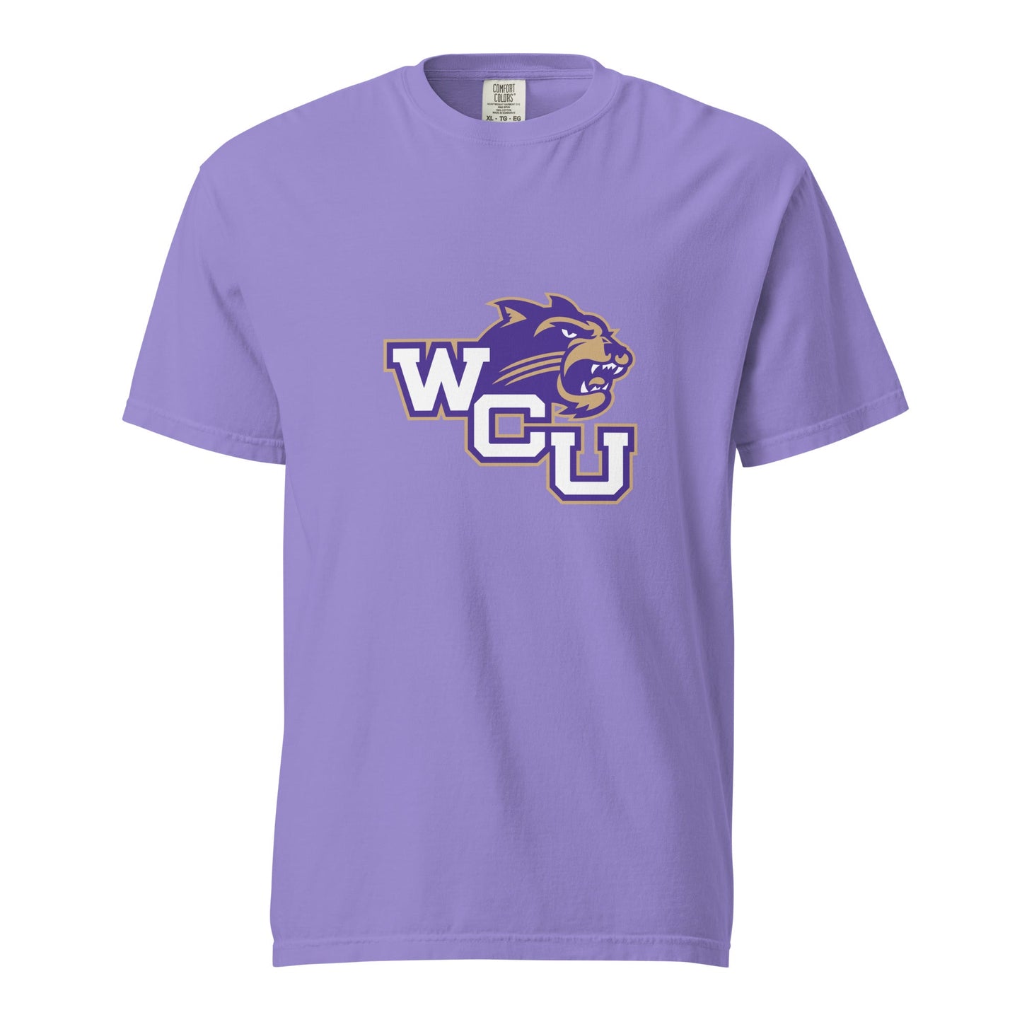 Signature | Comfort Colors T-Shirt | Western Carolina Ultimate | Battle Athletics Logo