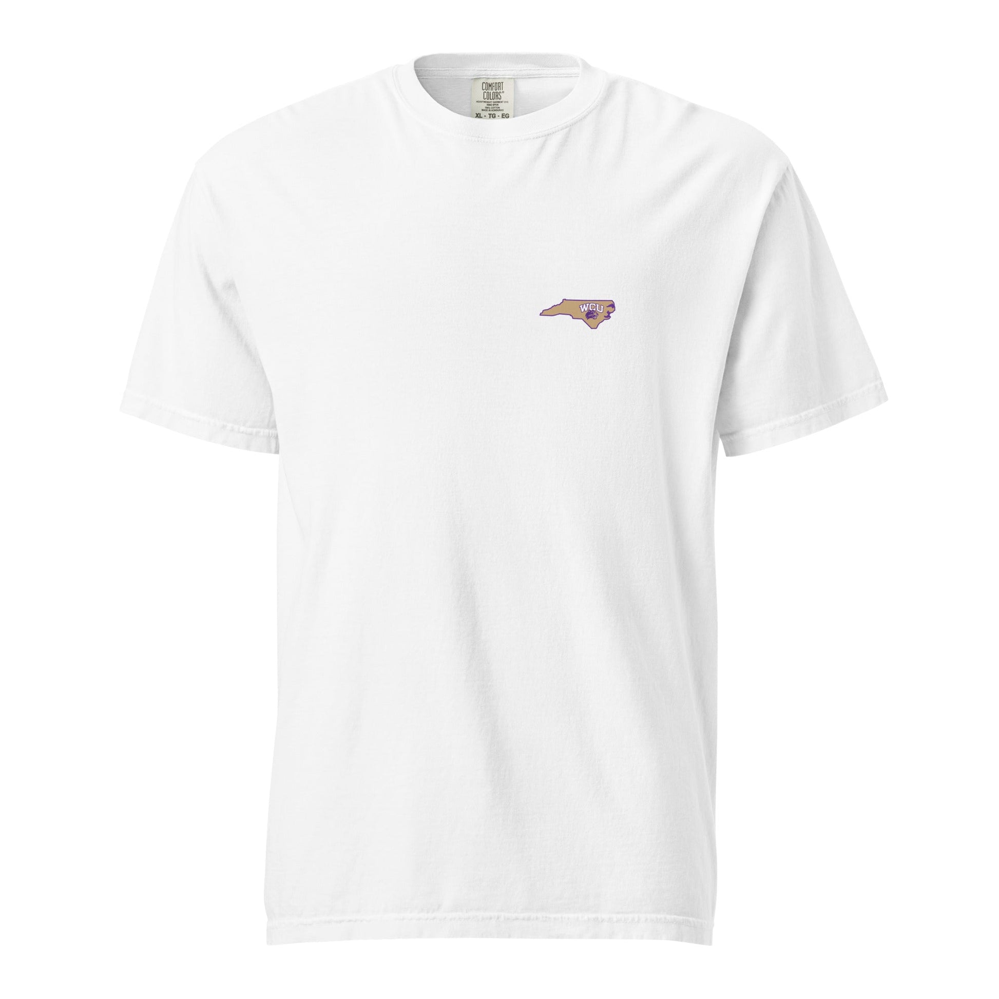 Signature | Comfort Colors T-Shirt | Western Carolina Ultimate | State Pride Emblem Logo