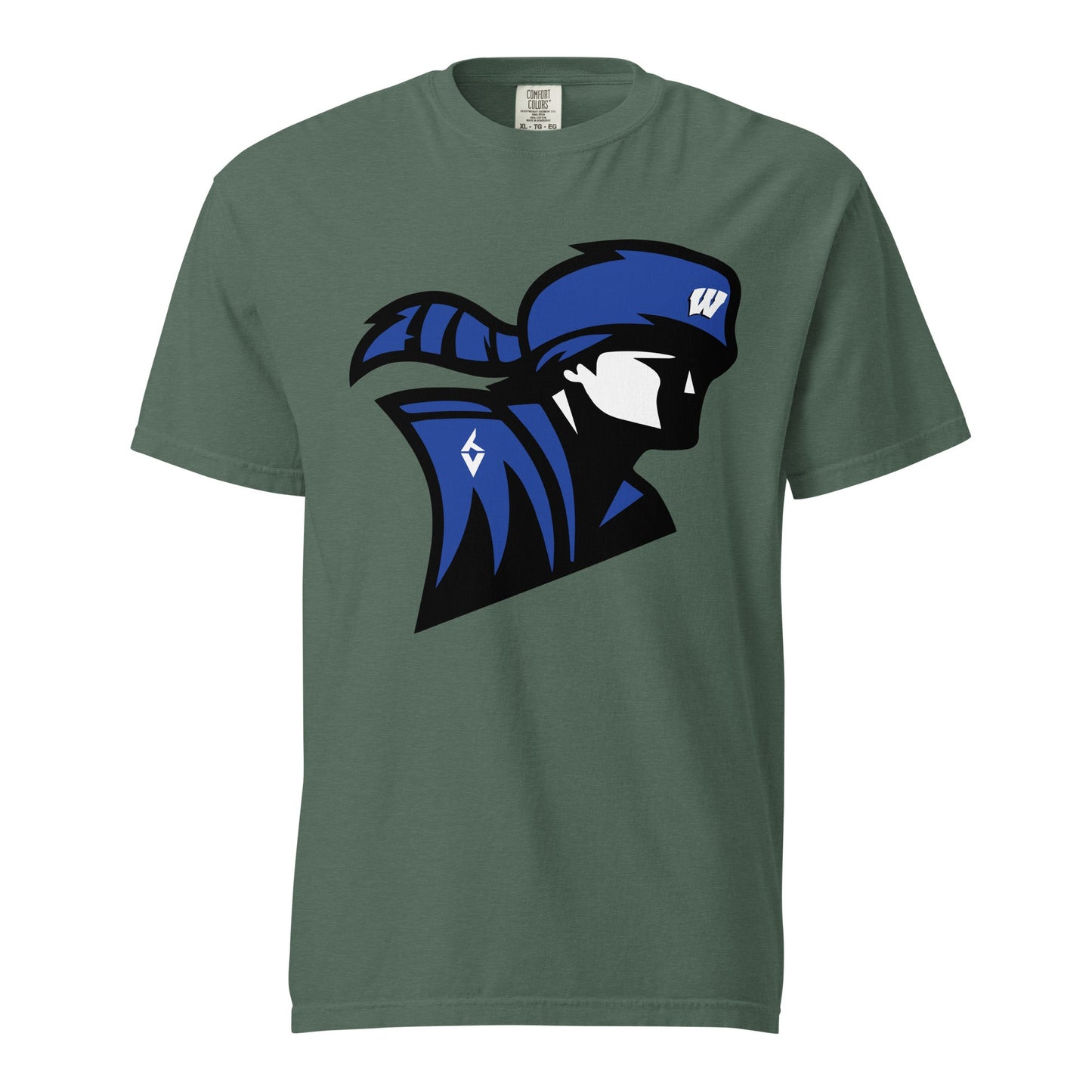 Signature | Comfort Colors T-Shirt | Western High School Football | Crest Logo