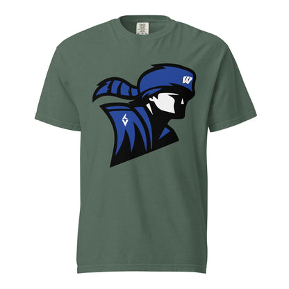 Signature | Comfort Colors T-Shirt | Western High School Football | Crest Logo
