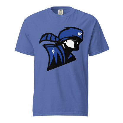 Signature | Comfort Colors T-Shirt | Western High School Football | Crest Logo