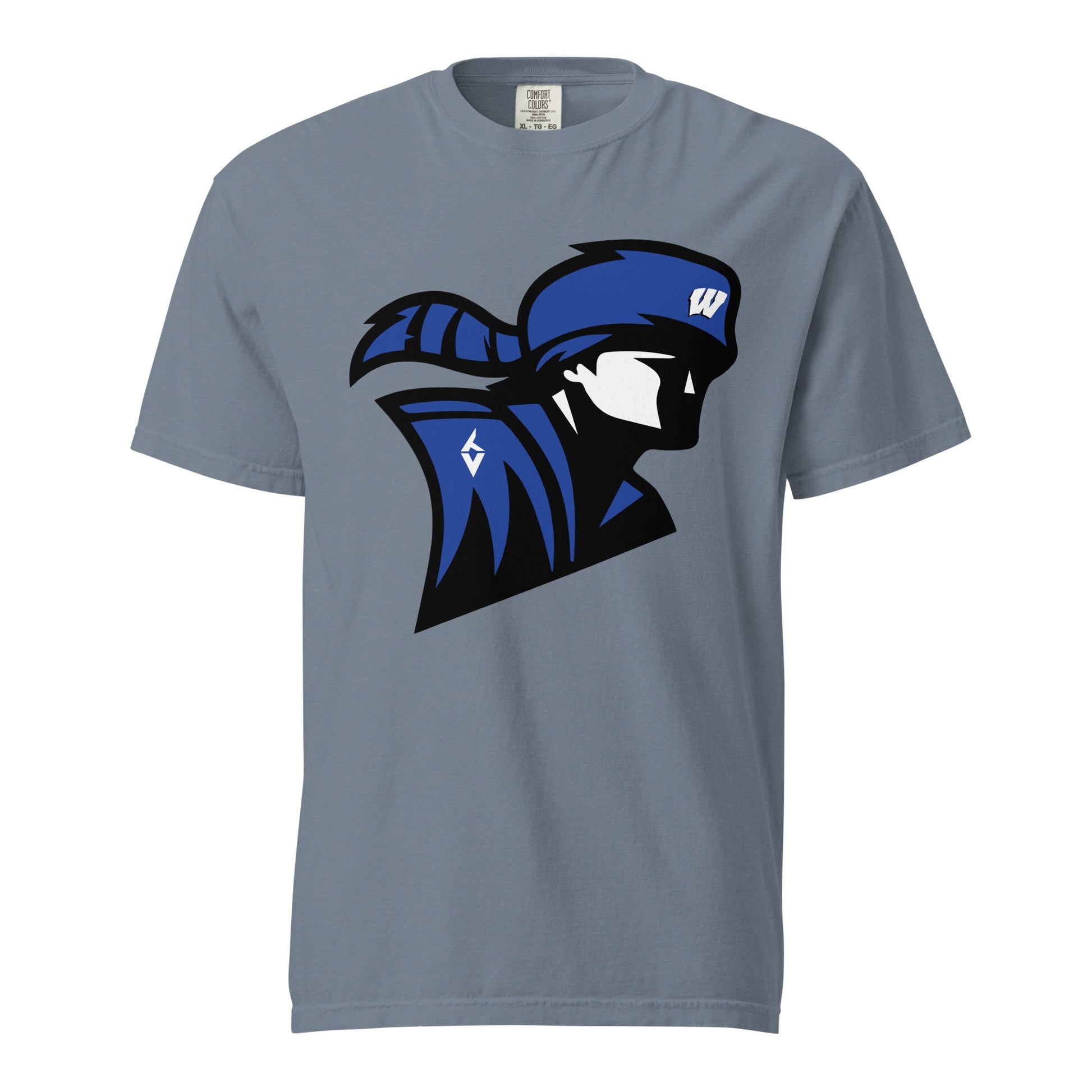 Signature | Comfort Colors T-Shirt | Western High School Football | Crest Logo