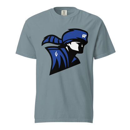 Signature | Comfort Colors T-Shirt | Western High School Football | Crest Logo