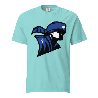 Signature | Comfort Colors T-Shirt | Western High School Football | Crest Logo