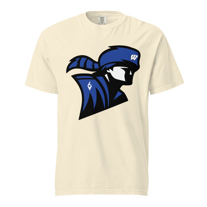 Signature | Comfort Colors T-Shirt | Western High School Football | Crest Logo