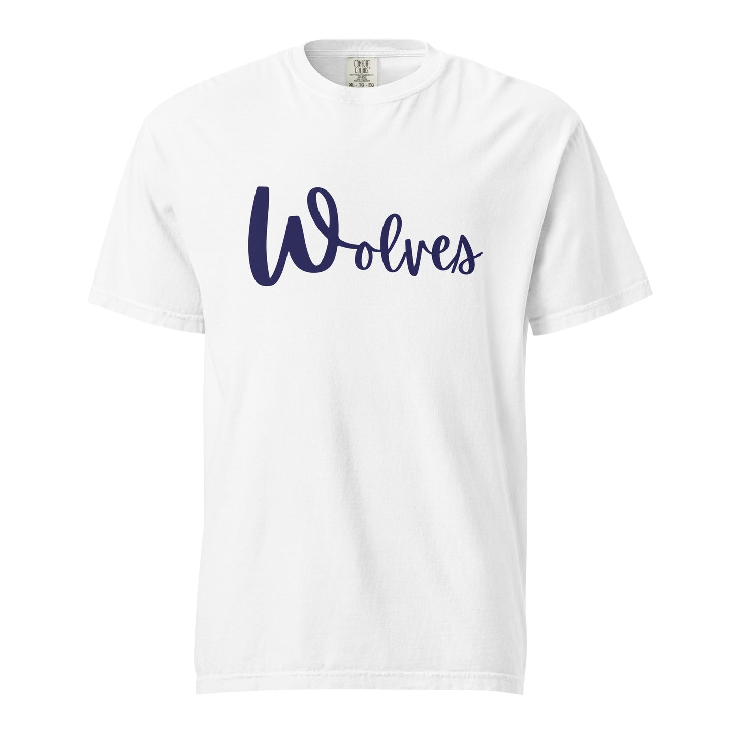 Signature | Comfort Colors T-Shirt | White Mountain School | Script Logo
