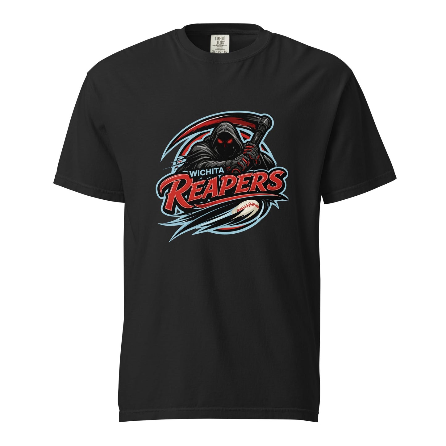 Signature | Comfort Colors T-Shirt | Wichita Reapers | Reaper Logo
