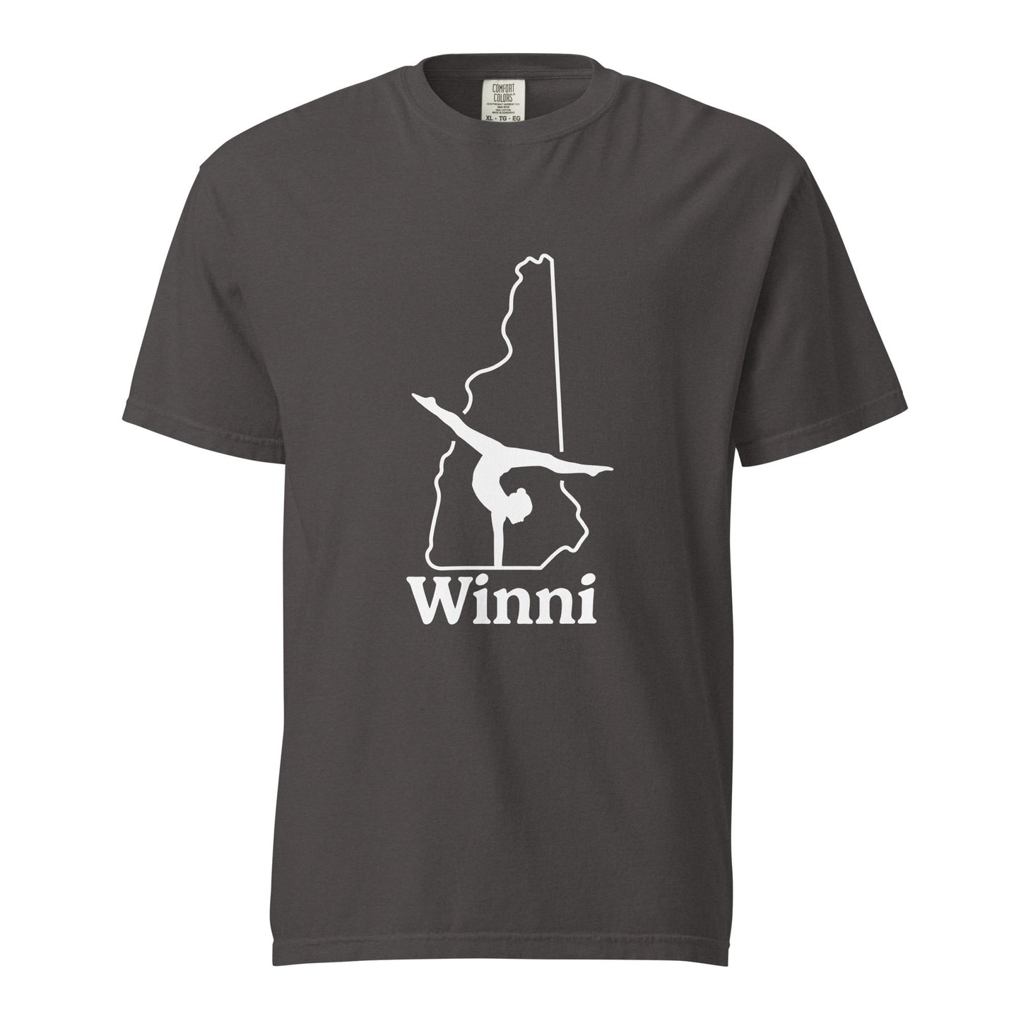 Signature | Comfort Colors T-Shirt | Winni Gymnastics | NH Logo