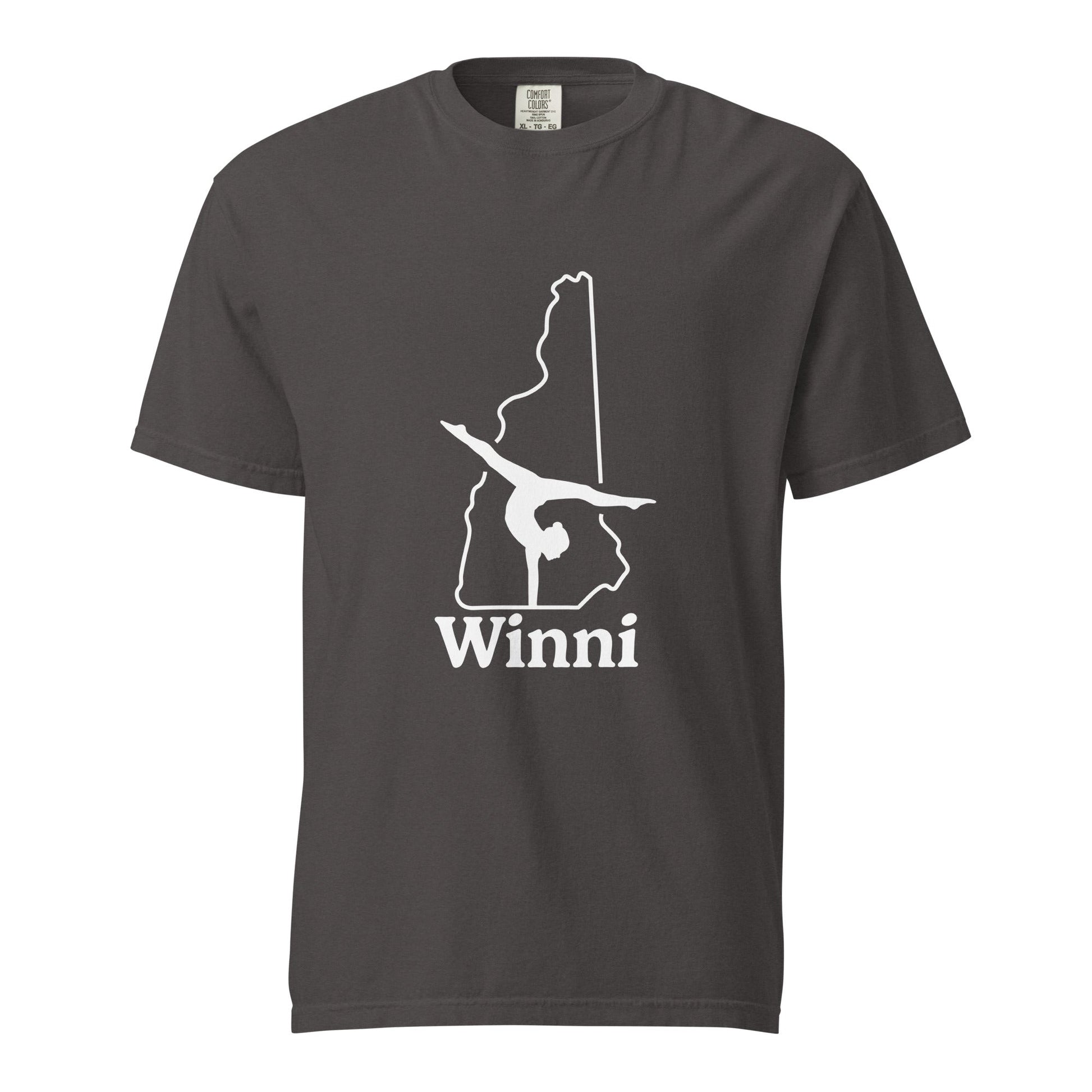 Signature | Comfort Colors T-Shirt | Winni Gymnastics | NH Logo