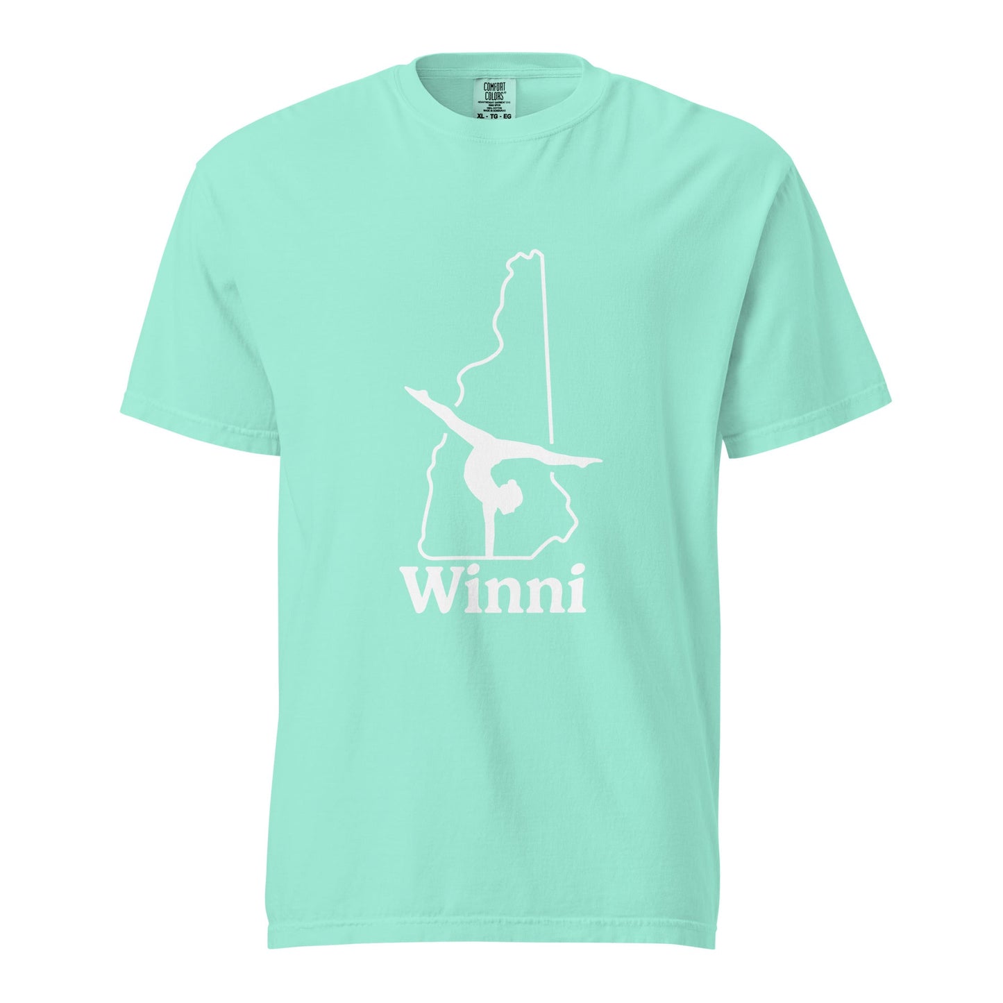 Signature | Comfort Colors T-Shirt | Winni Gymnastics | NH Logo
