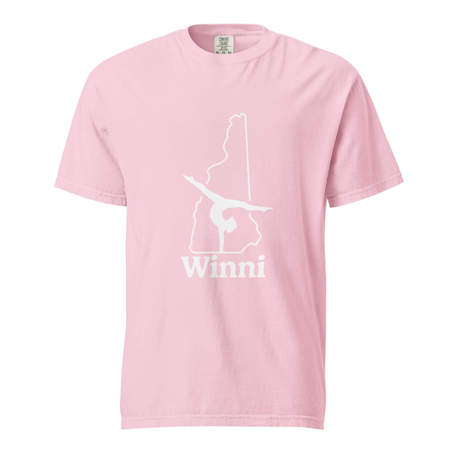 Signature | Comfort Colors T-Shirt | Winni Gymnastics | NH Logo