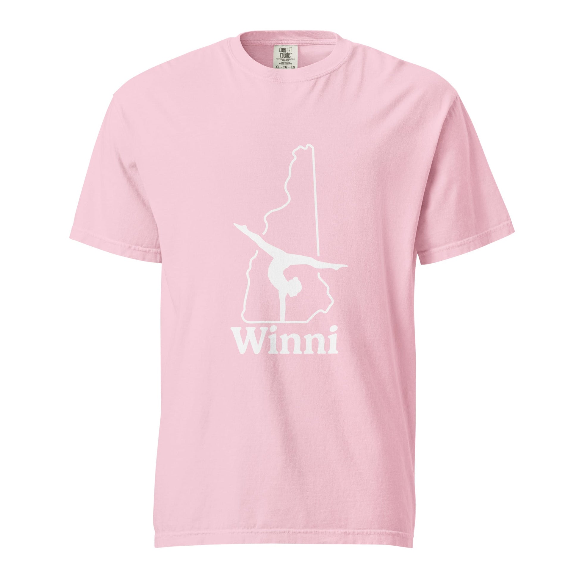 Signature | Comfort Colors T-Shirt | Winni Gymnastics | NH Logo