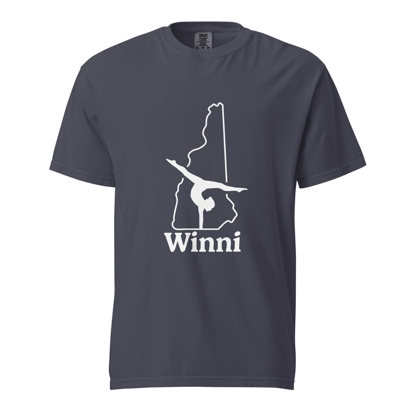 Signature | Comfort Colors T-Shirt | Winni Gymnastics | NH Logo