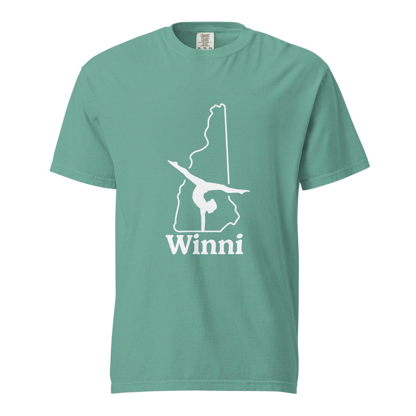 Signature | Comfort Colors T-Shirt | Winni Gymnastics | NH Logo