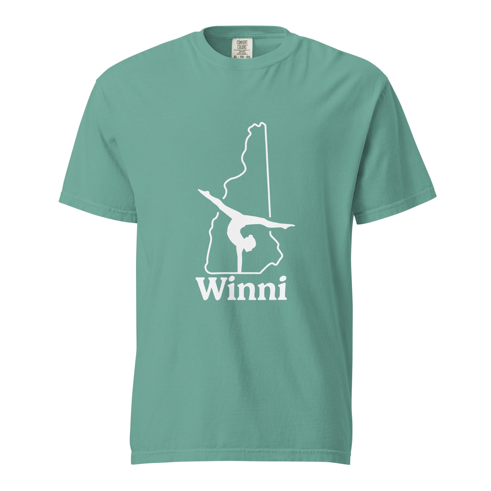 Signature | Comfort Colors T-Shirt | Winni Gymnastics | NH Logo