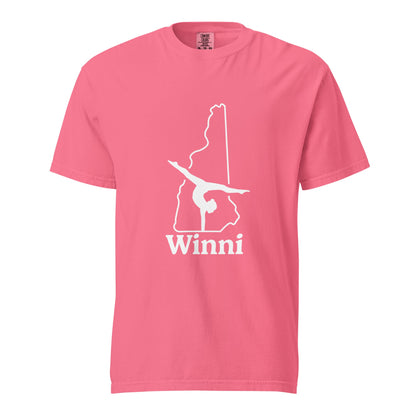 Signature | Comfort Colors T-Shirt | Winni Gymnastics | NH Logo