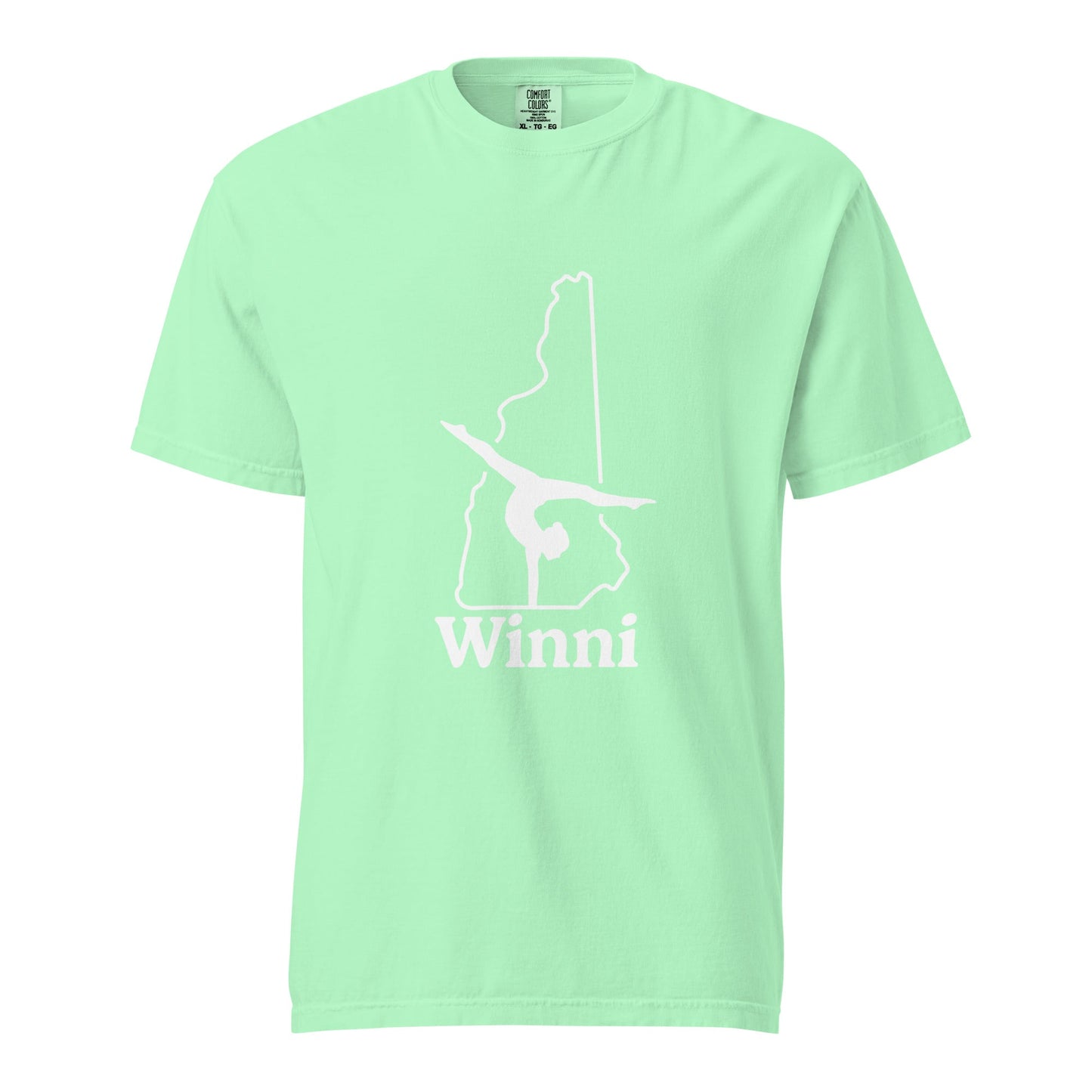 Signature | Comfort Colors T-Shirt | Winni Gymnastics | NH Logo