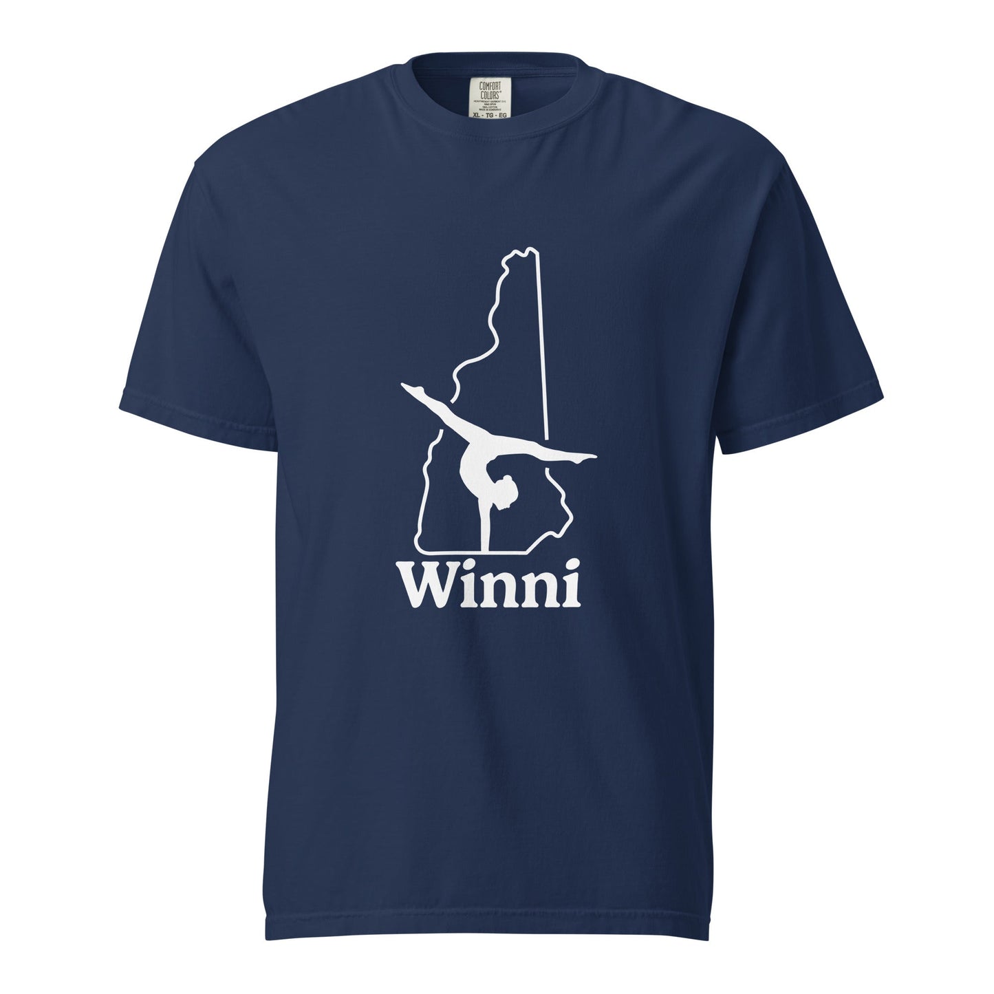 Signature | Comfort Colors T-Shirt | Winni Gymnastics | NH Logo