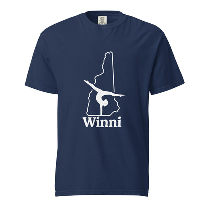 Signature | Comfort Colors T-Shirt | Winni Gymnastics | NH Logo