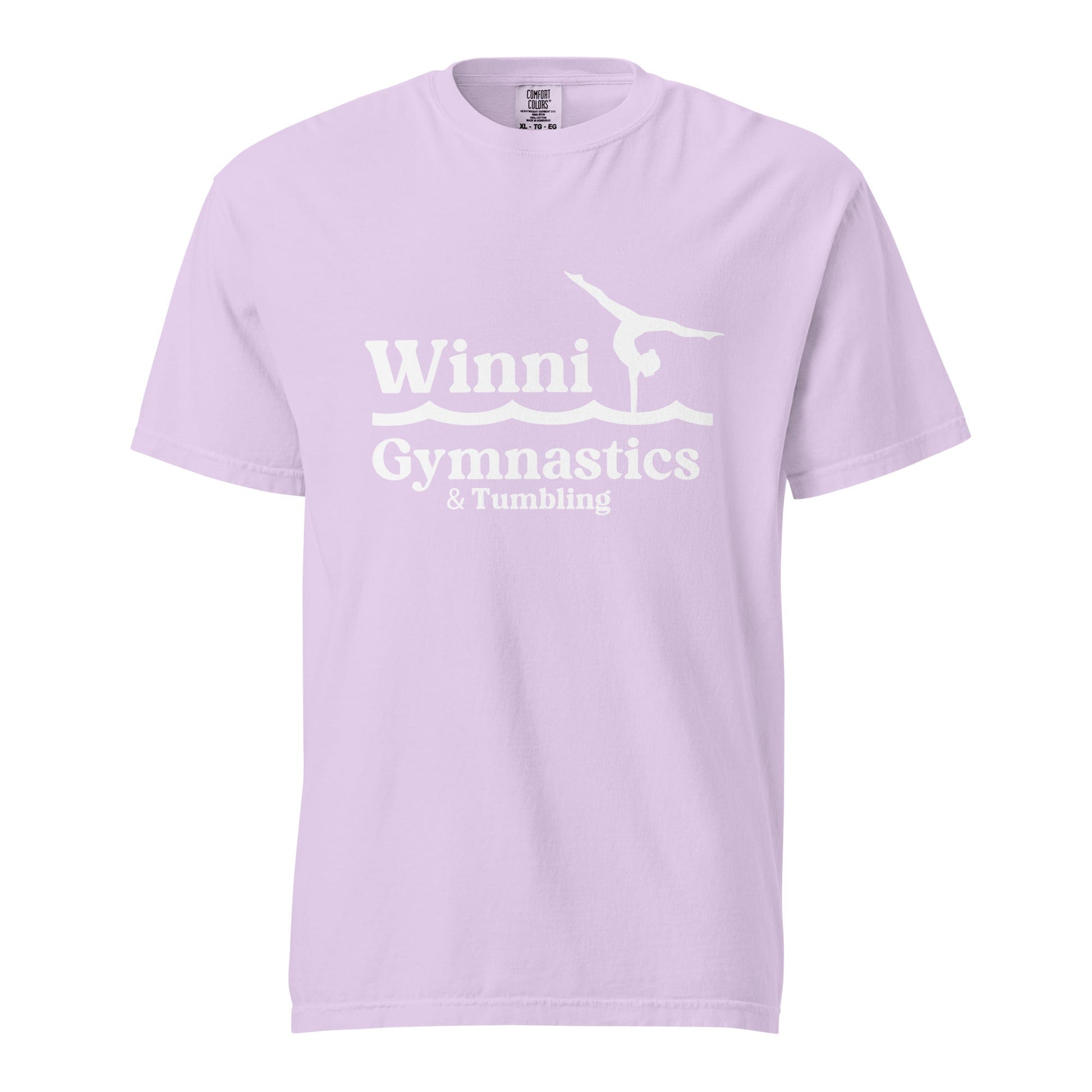 Signature | Comfort Colors T-Shirt | Winni Gymnastics | Tumbling Logo