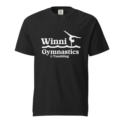 Signature | Comfort Colors T-Shirt | Winni Gymnastics | Tumbling Logo