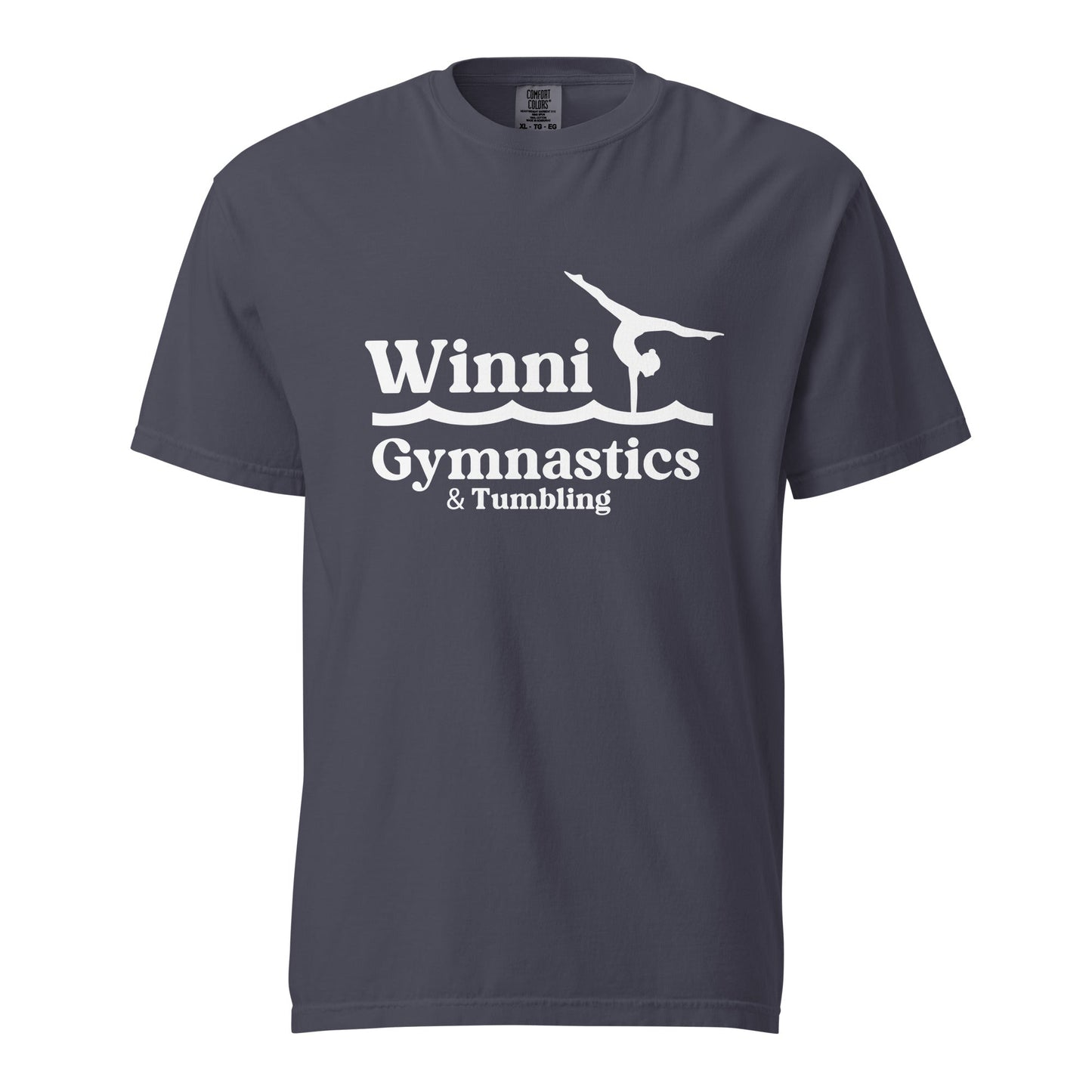 Signature | Comfort Colors T-Shirt | Winni Gymnastics | Tumbling Logo