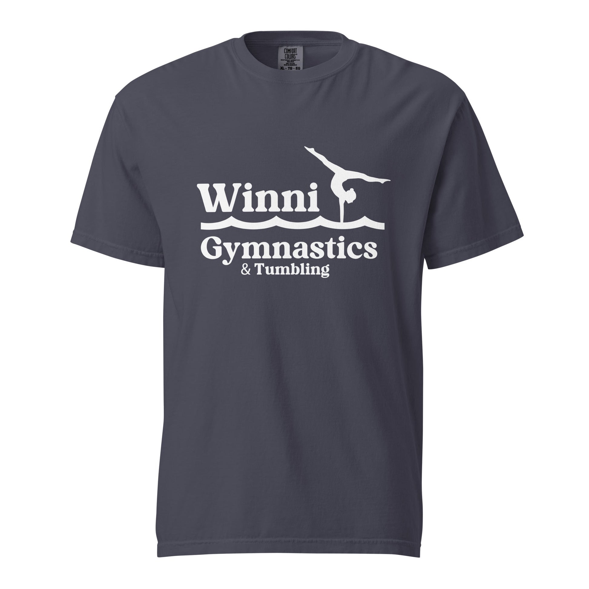 Signature | Comfort Colors T-Shirt | Winni Gymnastics | Tumbling Logo