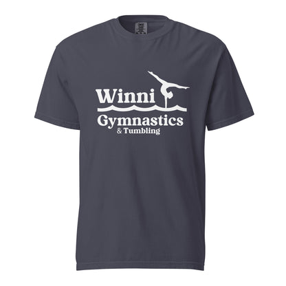 Signature | Comfort Colors T-Shirt | Winni Gymnastics | Tumbling Logo