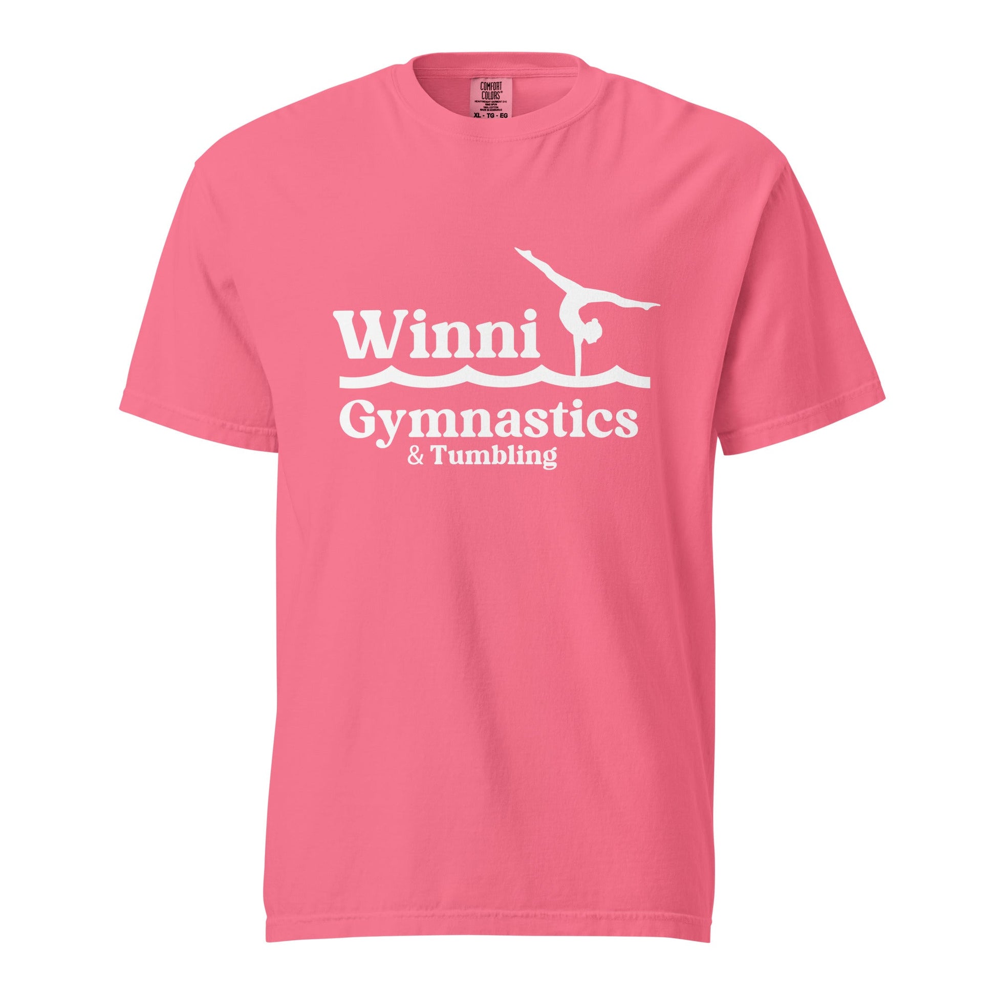 Signature | Comfort Colors T-Shirt | Winni Gymnastics | Tumbling Logo
