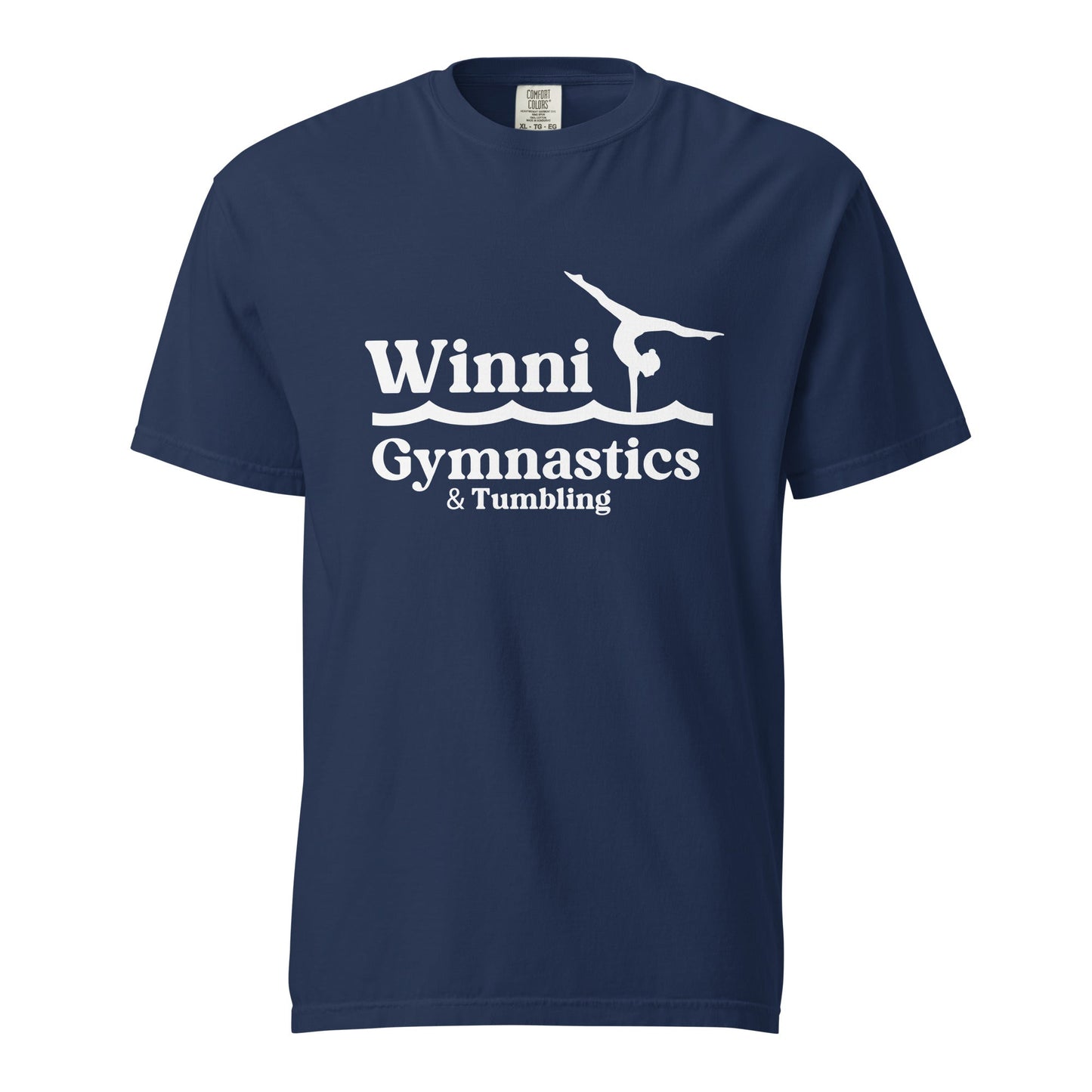 Signature | Comfort Colors T-Shirt | Winni Gymnastics | Tumbling Logo