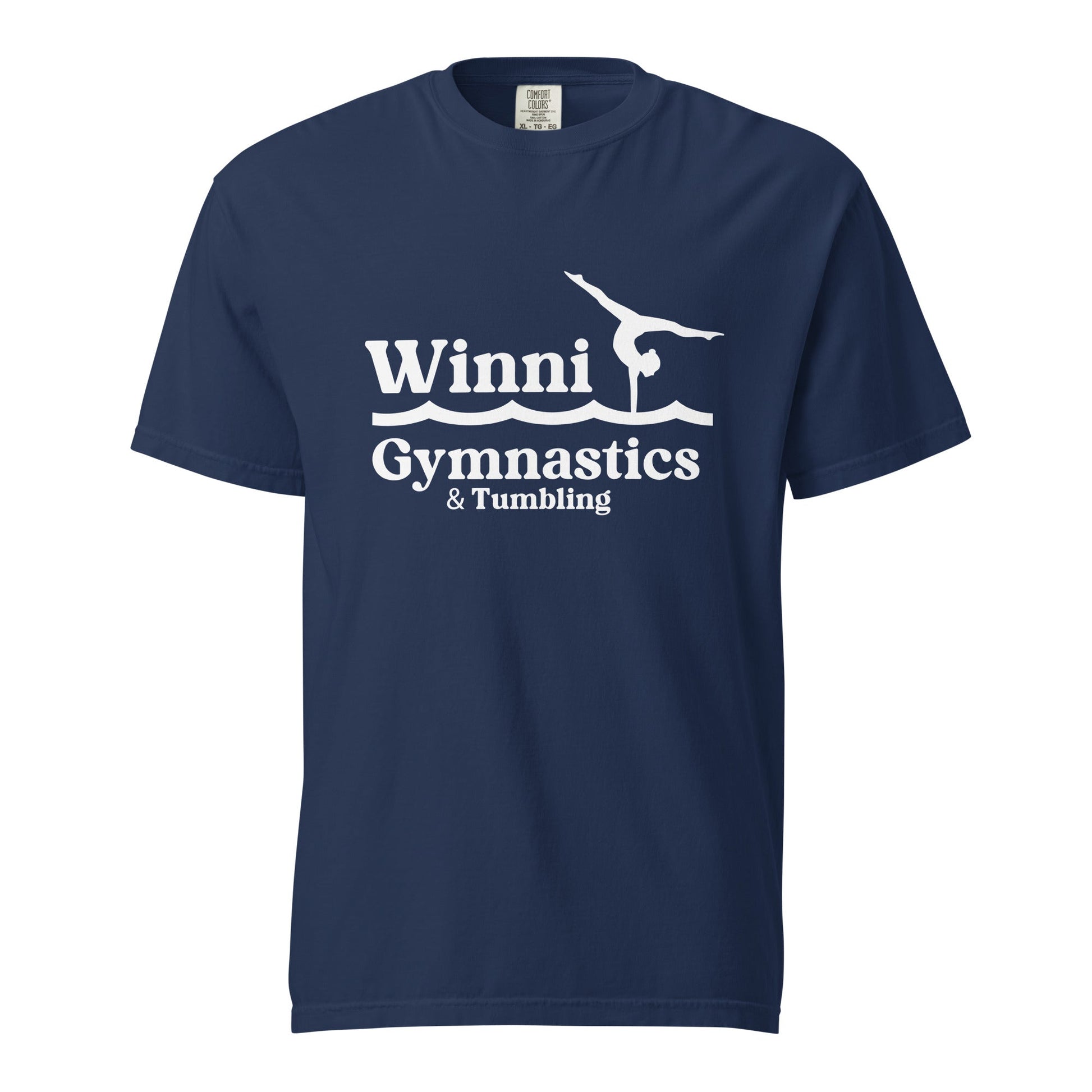 Signature | Comfort Colors T-Shirt | Winni Gymnastics | Tumbling Logo